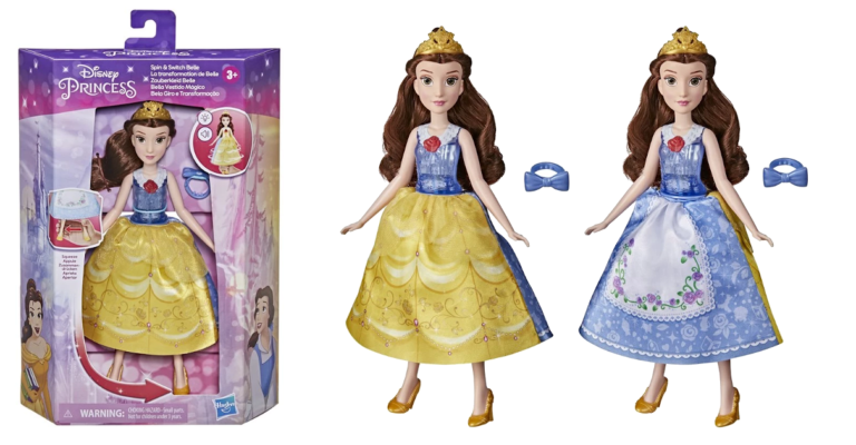 Regala esta muñeca Bella vestido mágico con el 73% de descuento. Solo 9,38 euros, su mínimo histórico.