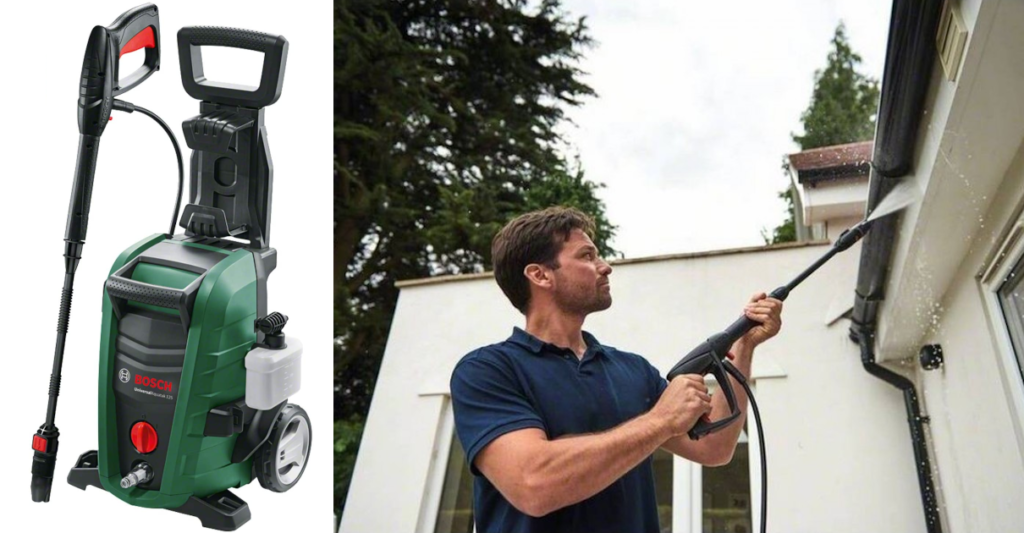 Ahorra tiempo, esfuerzo y dinero con esta hidrolimpiadora Bosch UniversalAquatak 125 que puedes comprar por 97,16 euros.