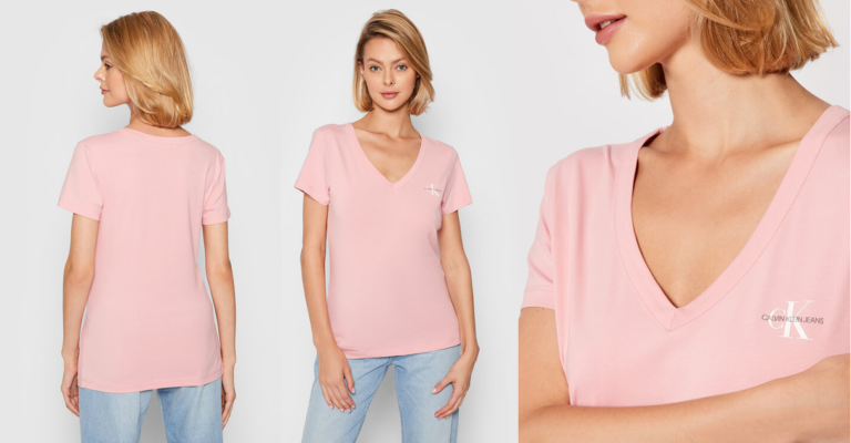 Viste de marca con esta camiseta Calvin Klein para mujer por 14,95 euros. 50% de descuento.