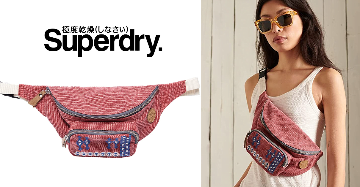 Riñonera Superdry Cali barata, ofertas en complementos