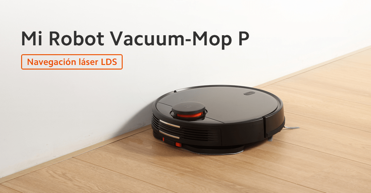 oveja lavandería oro Robot aspirador Xiaomi Mi Robot Vacuum-Mop P solo 229€
