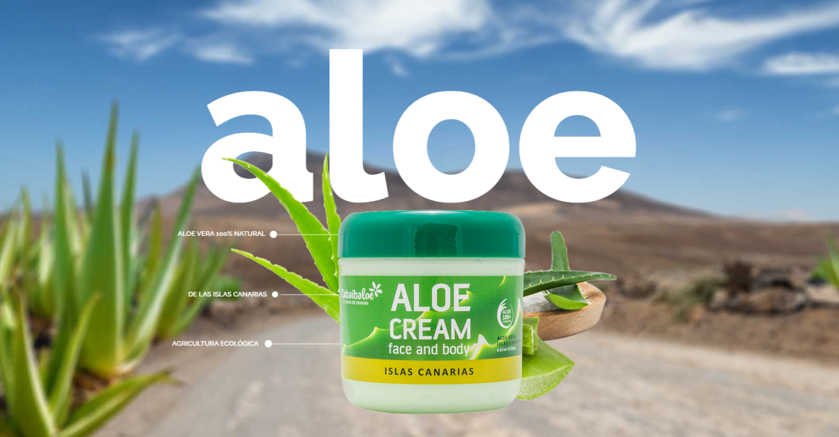 Crema de Aloe Vera Tabaibaloe barato, ofertas en crema de Aloe Vera, crema hidratante barata