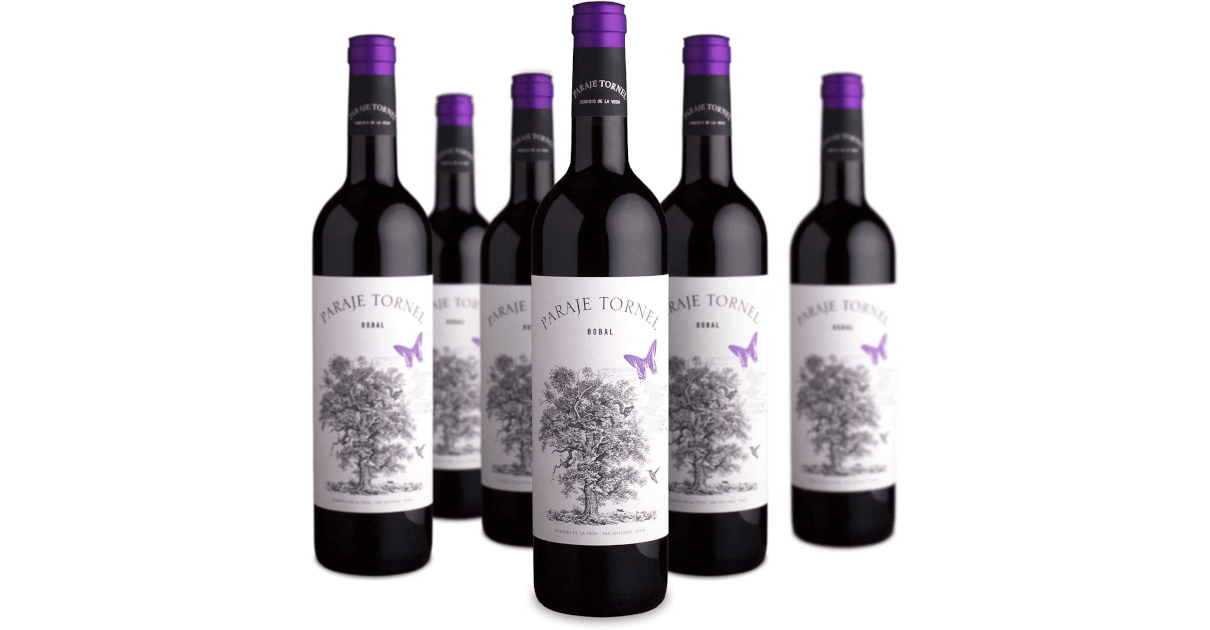 6 botellas de vino tinto Paraje Tornel barato, ofertas en supermercado