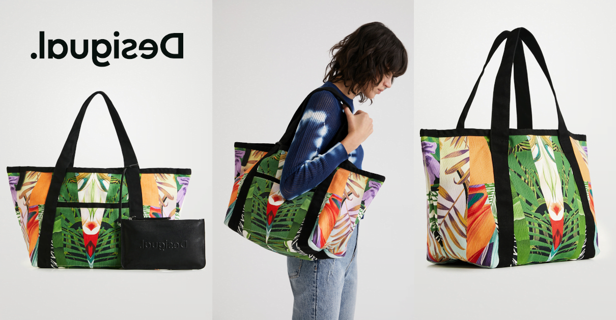 Bolso Desigual Beach Medina barato, ofertas en bolsos de marca