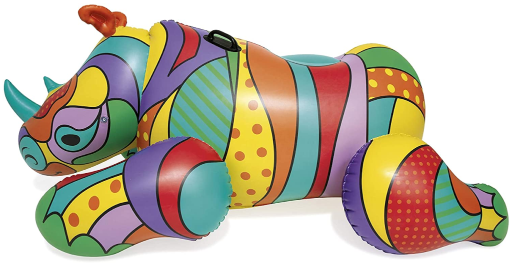 Disfruta el verano sobre este rinoceronte Bestway hinchable por 18,80€.