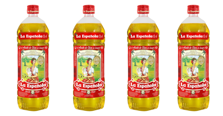 Ahorra en tu cesta de la compra comprando 4 botellas de aceite de oliva La Española por 15,16€.