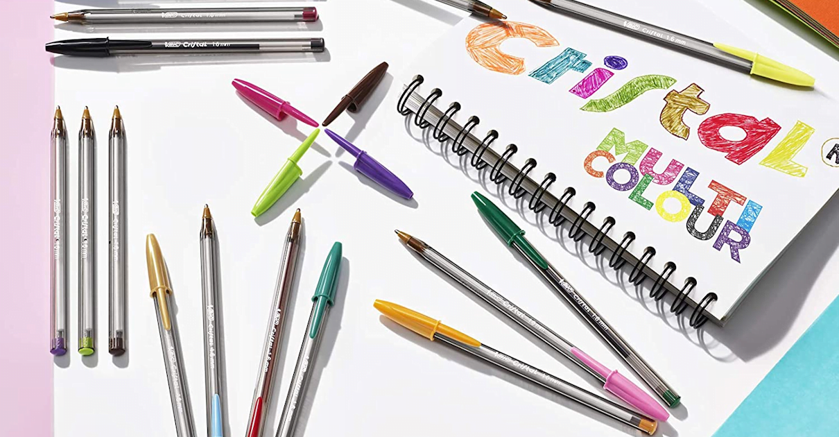 Pack de 15 bolígrafos BIC Cristal Multicolor baratos, ofertas en bolígrafos BIC