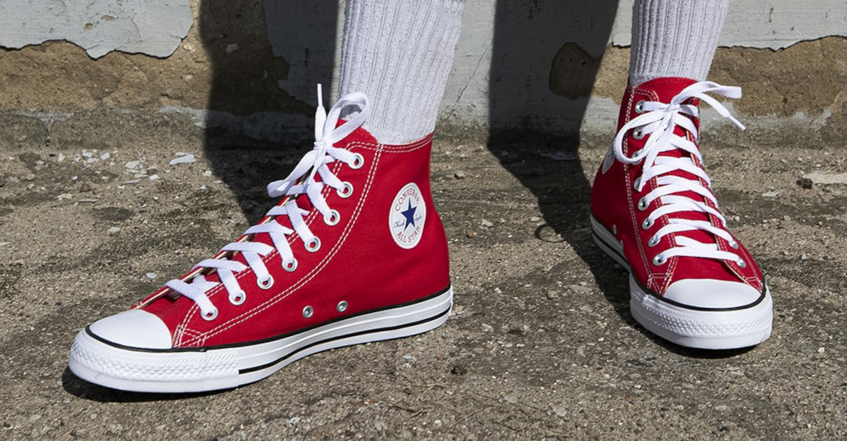 CHOLLO! Zapatillas Converse Chuck Taylor All rojas