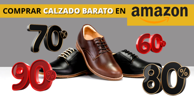 Comprar calzado barato en Amazon