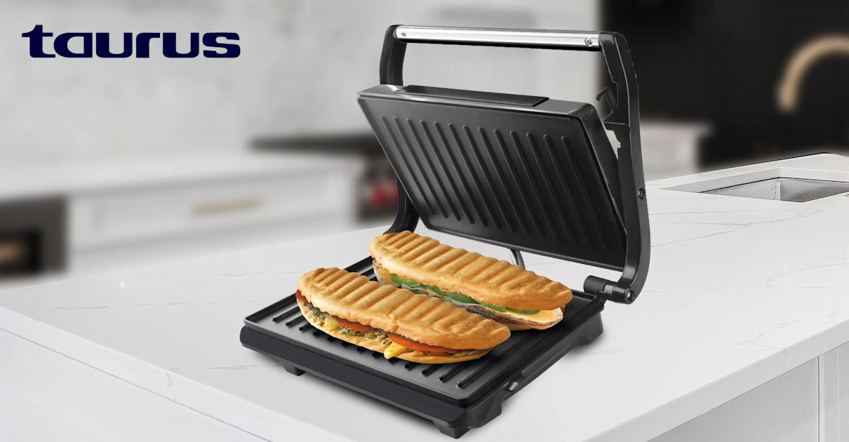 Sandwichera eléctrica Taurus Amazing Grill & Toast barata, ofertas en sandwicheras