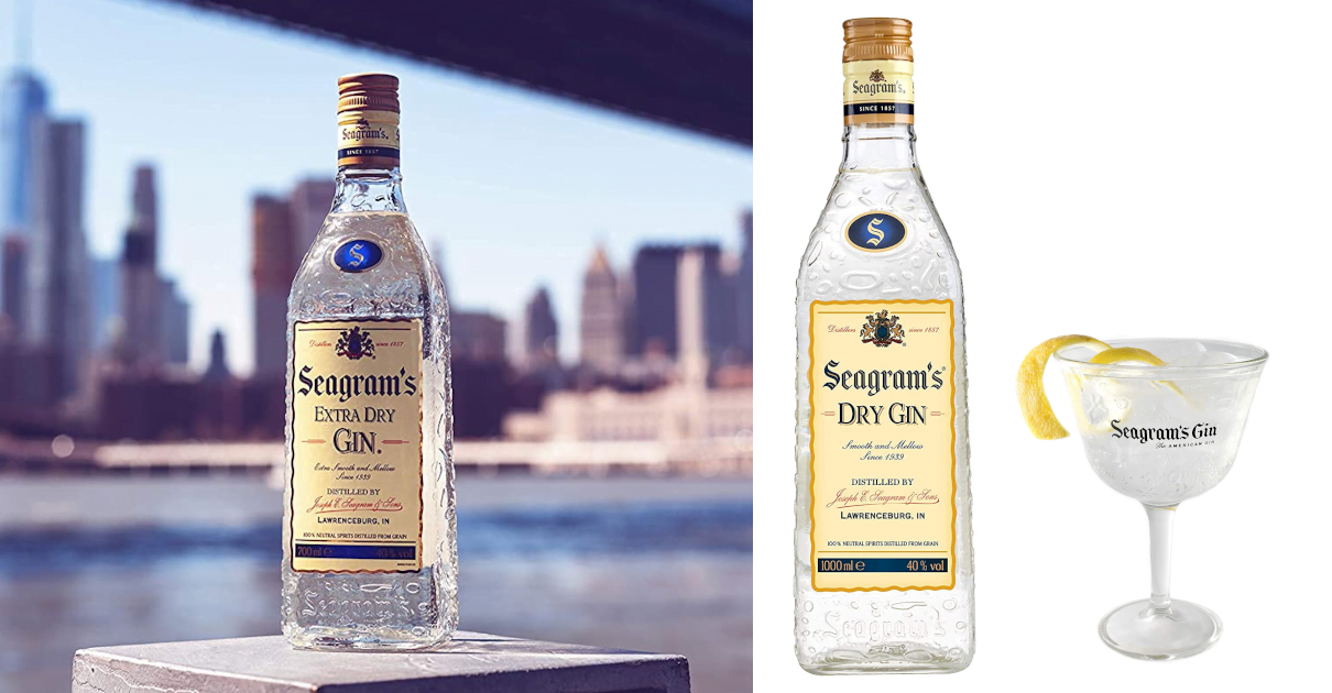 Ginebra Seagrams barata, ofertas en bebidas alcoholicas