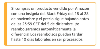 Rebaja precios Amazon Black Friday 2022