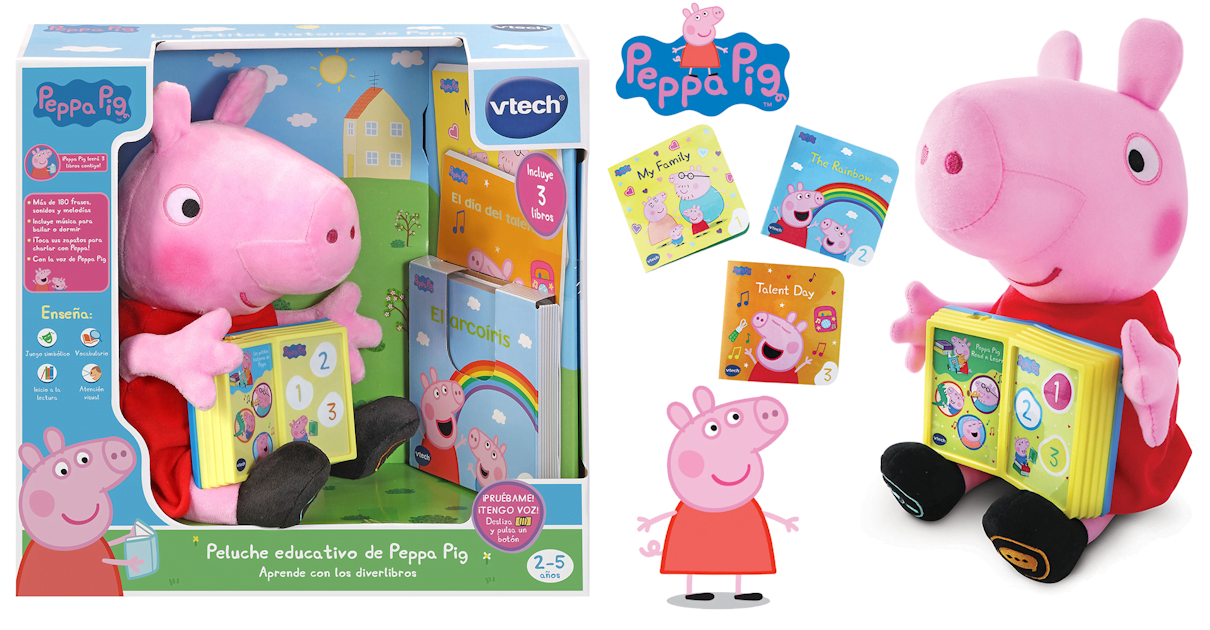 Comprar juguete educativo Vtech Peppa Pig Aprende con los diverlibros barato, ofertas en juguetes