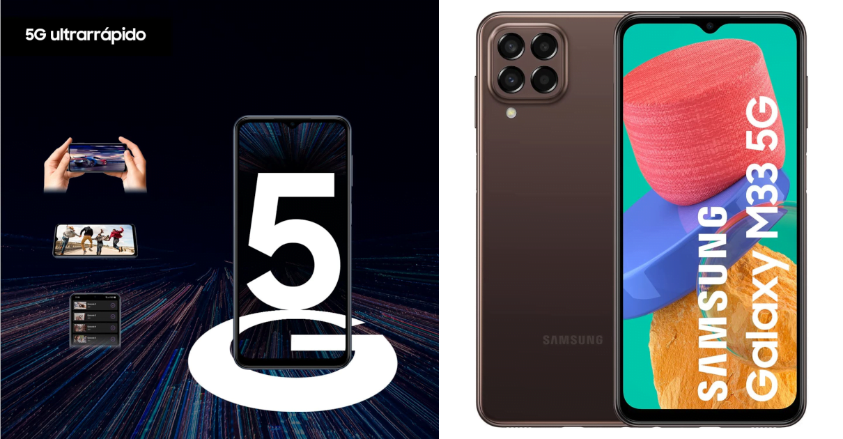 Smartphone Samsung Galaxy M33 barato, ofertas en telefonos moviles