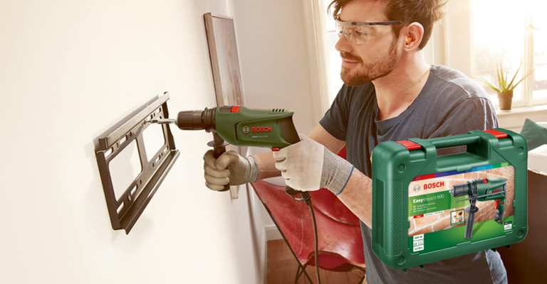 Que no se te resista nada: taladro Bosch EasyImpact 600 solo 39,95€. Ahorra 30 euros.