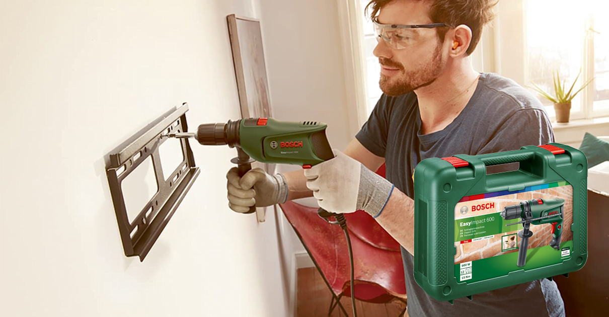 Taladro Bosch EasyImpact 600 barato, ofertas en taladros, herramientas baratas