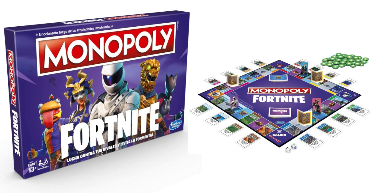 Monopoly Fortnite barato, ofertas en juegos de mesa