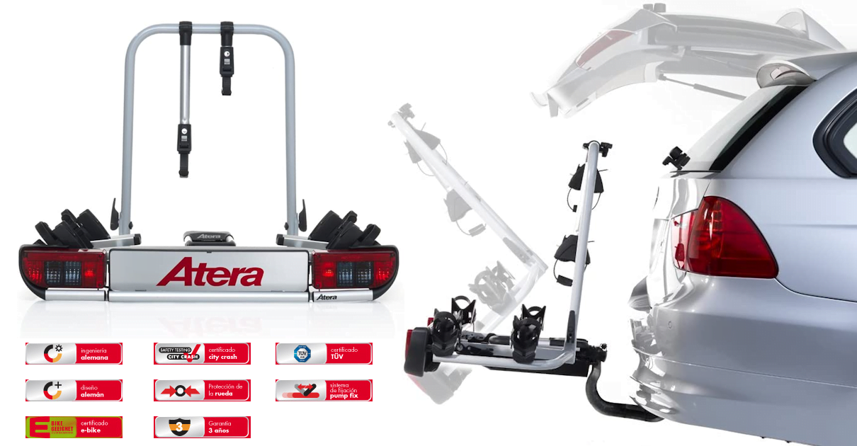 Comprar portabicicletas Atera Strada E-Bike M barato, ofertas en portabicicletas, portabicicletas para bicicletas elétricas, e-bikes