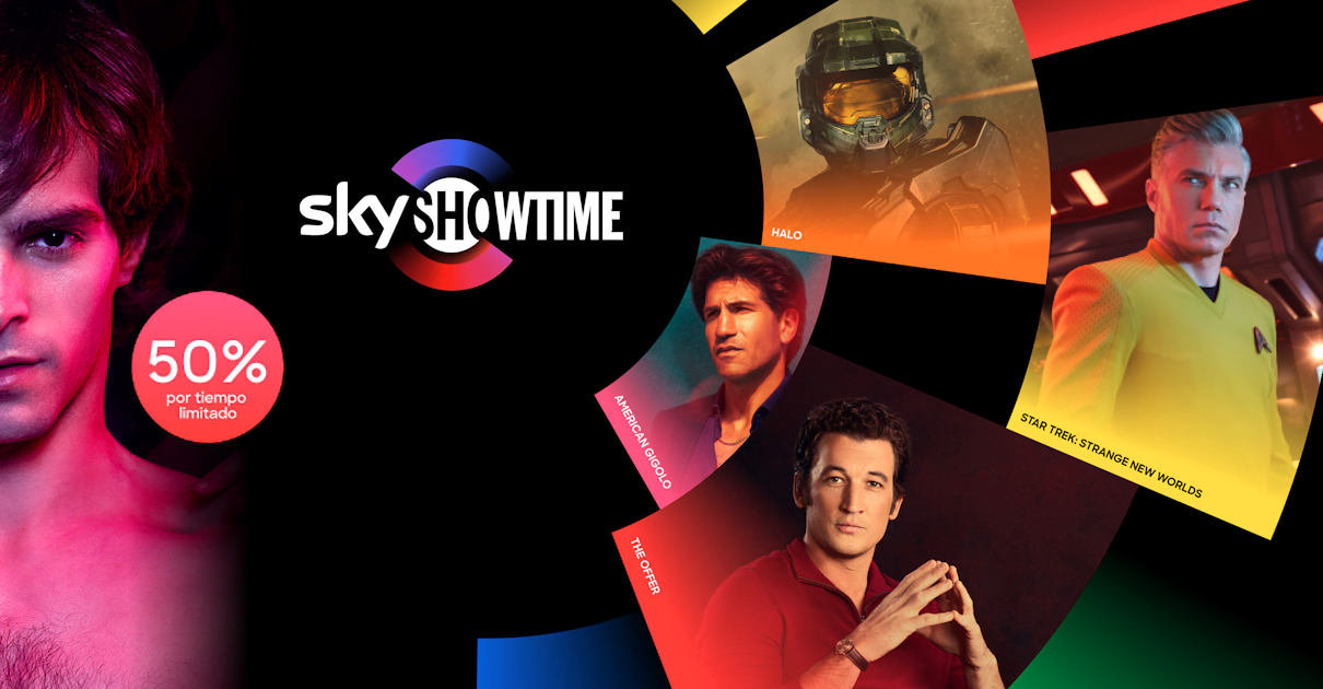 Código promocional SkyShowtime España, SkyShowtime llega a España, mitad de precio para siempre