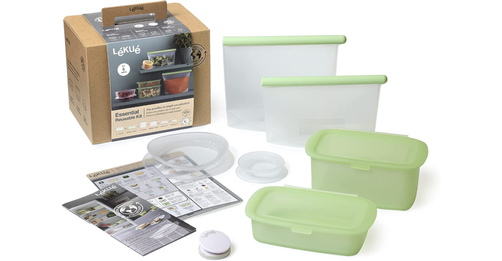 Este kit Lékué The Essential Reusable te espera a su mínimo histórico de 17,67€.