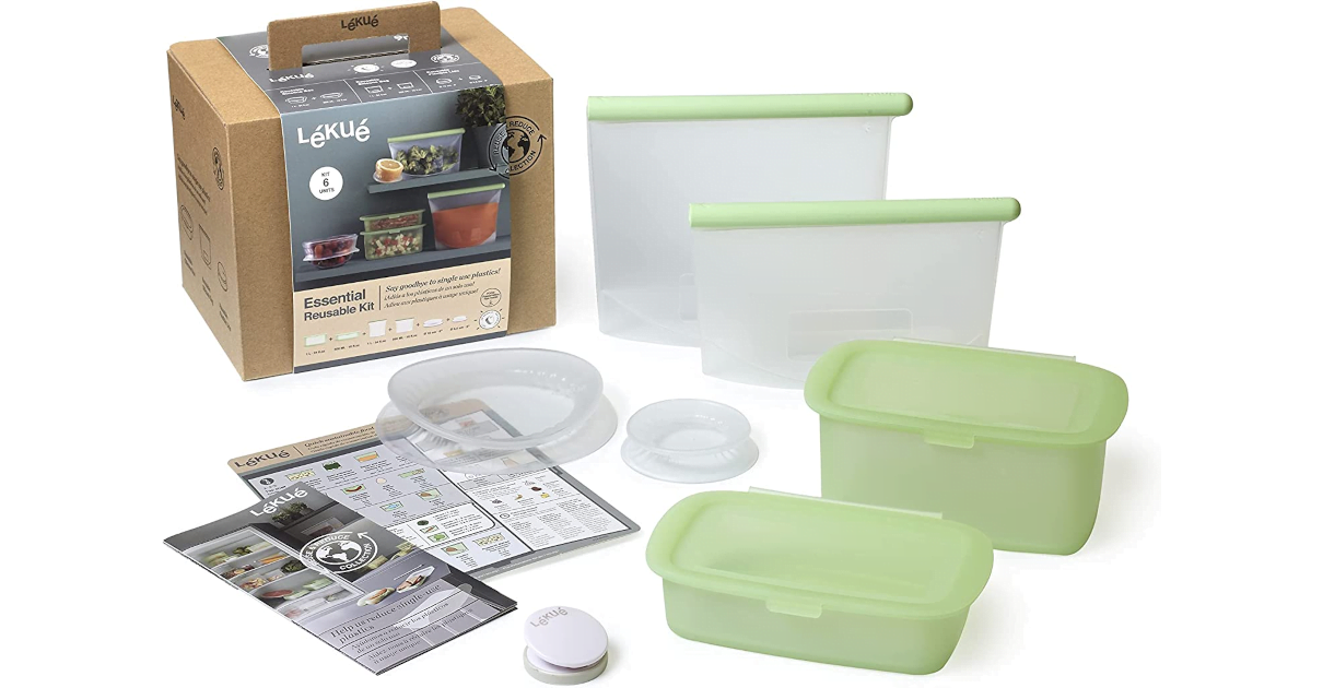 Kit Lékué The Essential Reusable barato, ofertas en recipientes