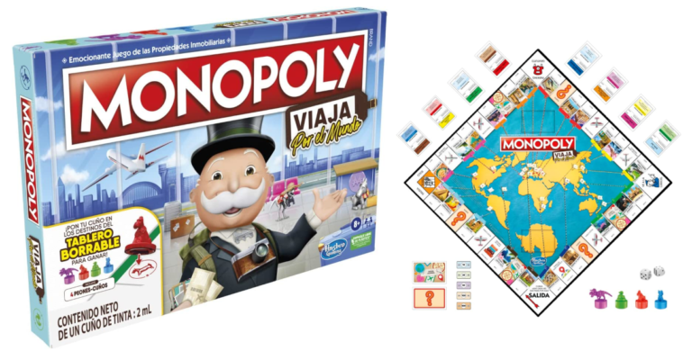 Nuevo Monopoly Viaja por el mundo por solo 14,99€.