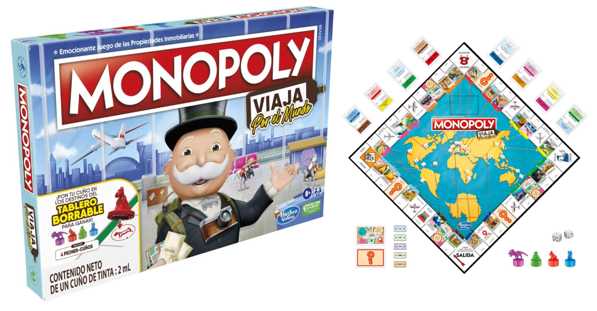 Monopoly Viaja por el Mundo barato, ofertas en juegos de mesa
