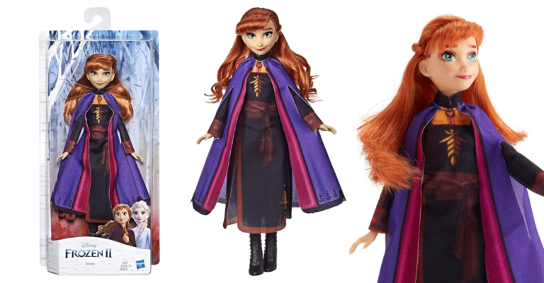 ¡Sorprende a tus niños con esta muñeca Anna Frozen 2 que te traemos por 7€!