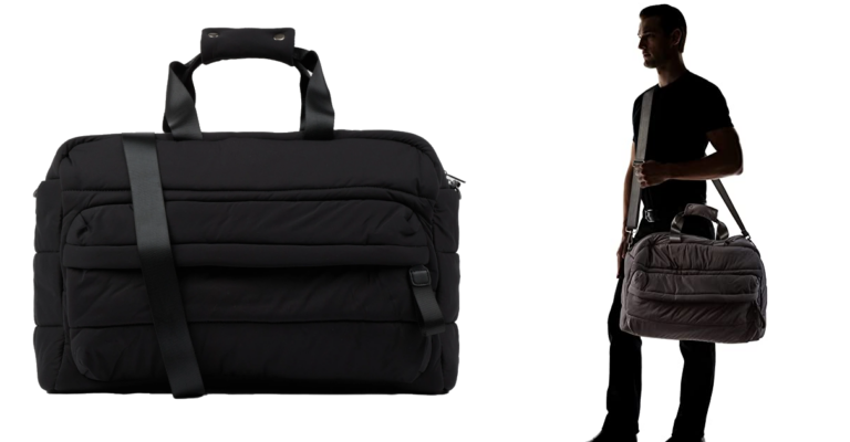 A tu próximo viaje lleva esta bolsa Esprit Weekender que puedes comprar con el 72% de descuento.