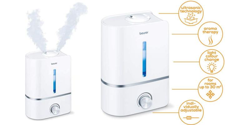 Mejora la calidad del aire de tu hogar gracias a este humidificador Beurer LB 45 que está a un preciazo.