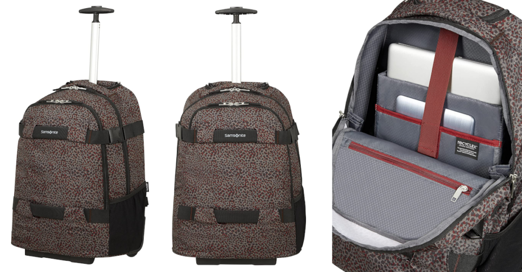 Viaja con esta maleta Samsonite Sonora que además protegerá tu portátil. ¡Cómprala ahora con el 69% de descuento!