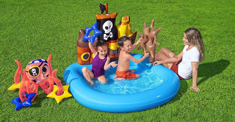 Tus niños disfrutarán al máximo de esta piscina Bestway Barco Pirata que te traemos por 21,99€.