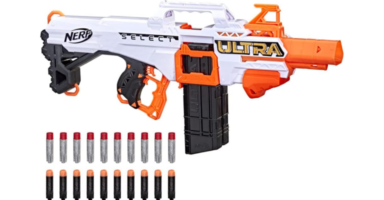 Mínimo histórico para esta pistola Nerf Ultra Select que baja hasta los 26,40€.