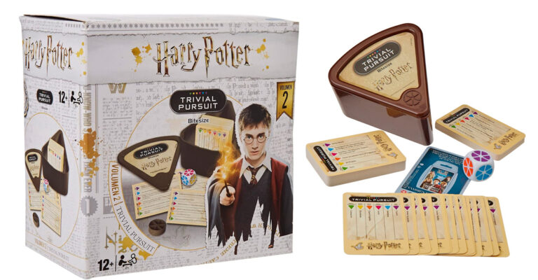 Magia en tu mesa: Trivial Pursuit Harry Potter Edición Viaje a mitad de precio.