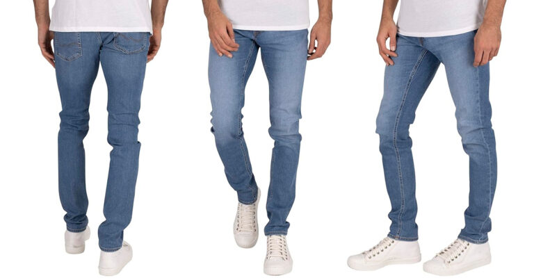 Versatilidad en tu vestuario con estos vaqueros Jack & Jones Glenn Original al 50% de descuento.
