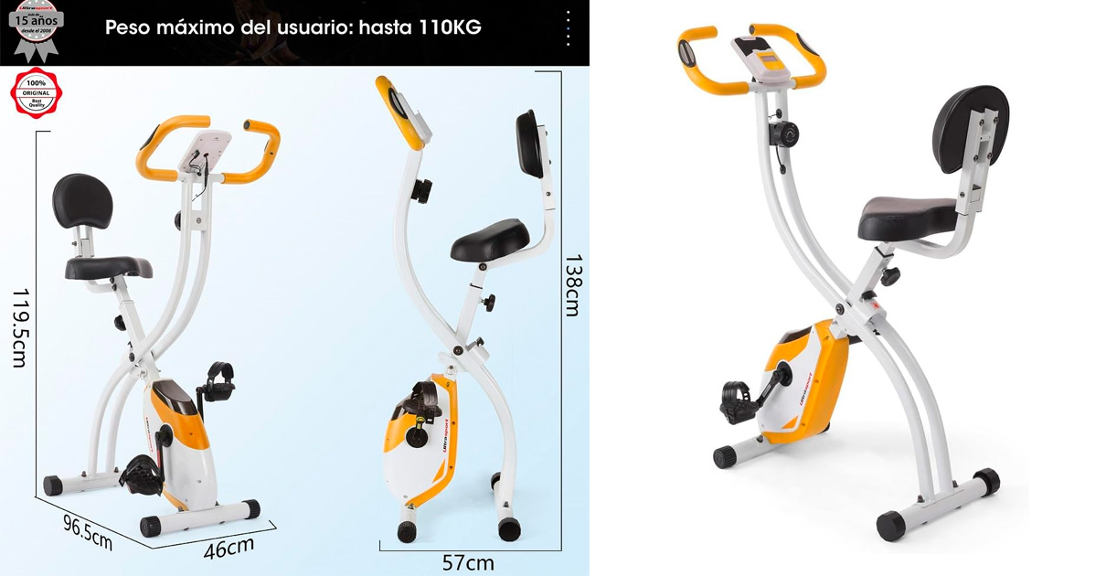 Bicicleta estática Ultrasport F-Bike 200B barata, ofertas en material deportivo