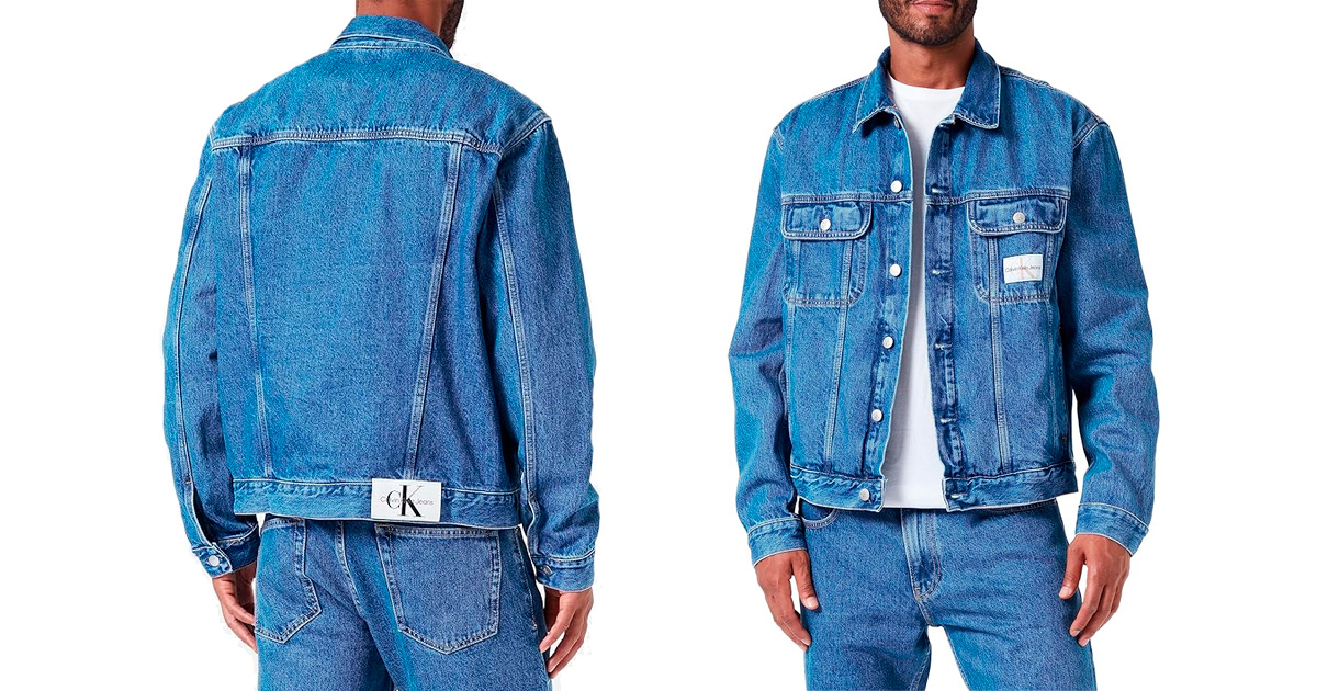 Cazadora vaquera Calvin Klein barata, ofertas en ropa de marca