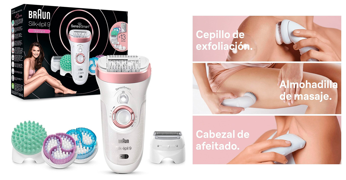 Depiladora eléctrica Braun Silk-épil 9-990 barata, ofertas en cuidado personal