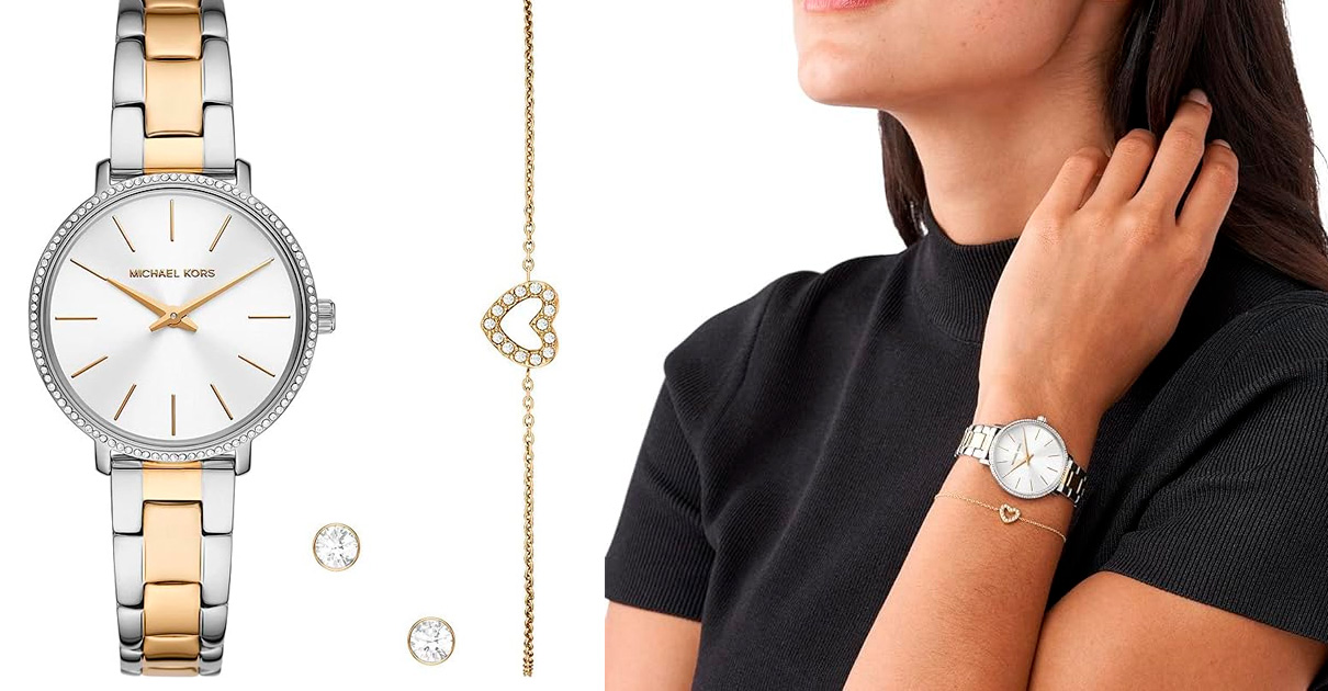 Set de regalo Michael Kors Pyper barato, ofertas en relojes