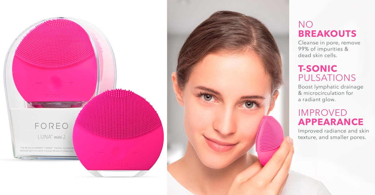 Cepillo de limpieza Foreo Luna Mini 2 barato, ofertas en cuidado personal