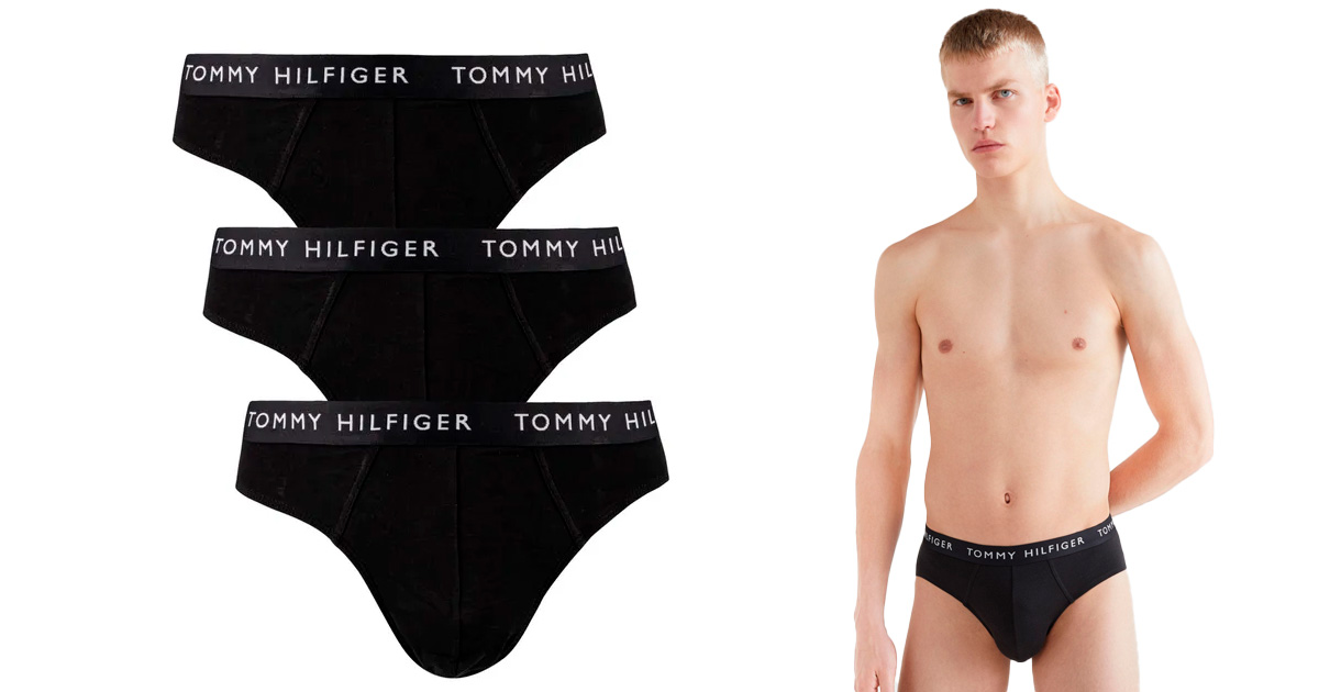 Pack de 3 slips Tommy Hilfiger baratos, ofertas en ropa interior