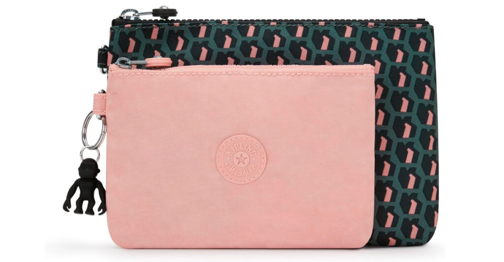 Pack de neceseres Kipling Duo Pouch con el 50% de descuento.