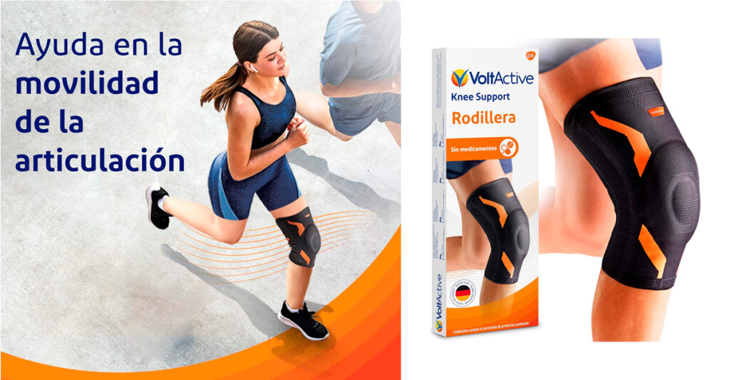 Alivia el dolor con esta rodillera Voltactive que tiene el 77% de descuento.