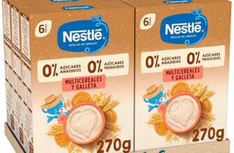 6 paquetes de papilla Nestlé Multicereales con galleta baratos, ofertas en supermercado