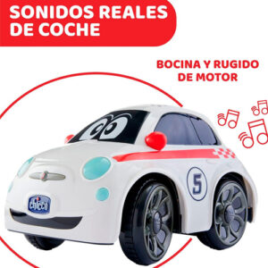 Coche radio control Fiat 500 de Chicco barato, ofertas en juguetes