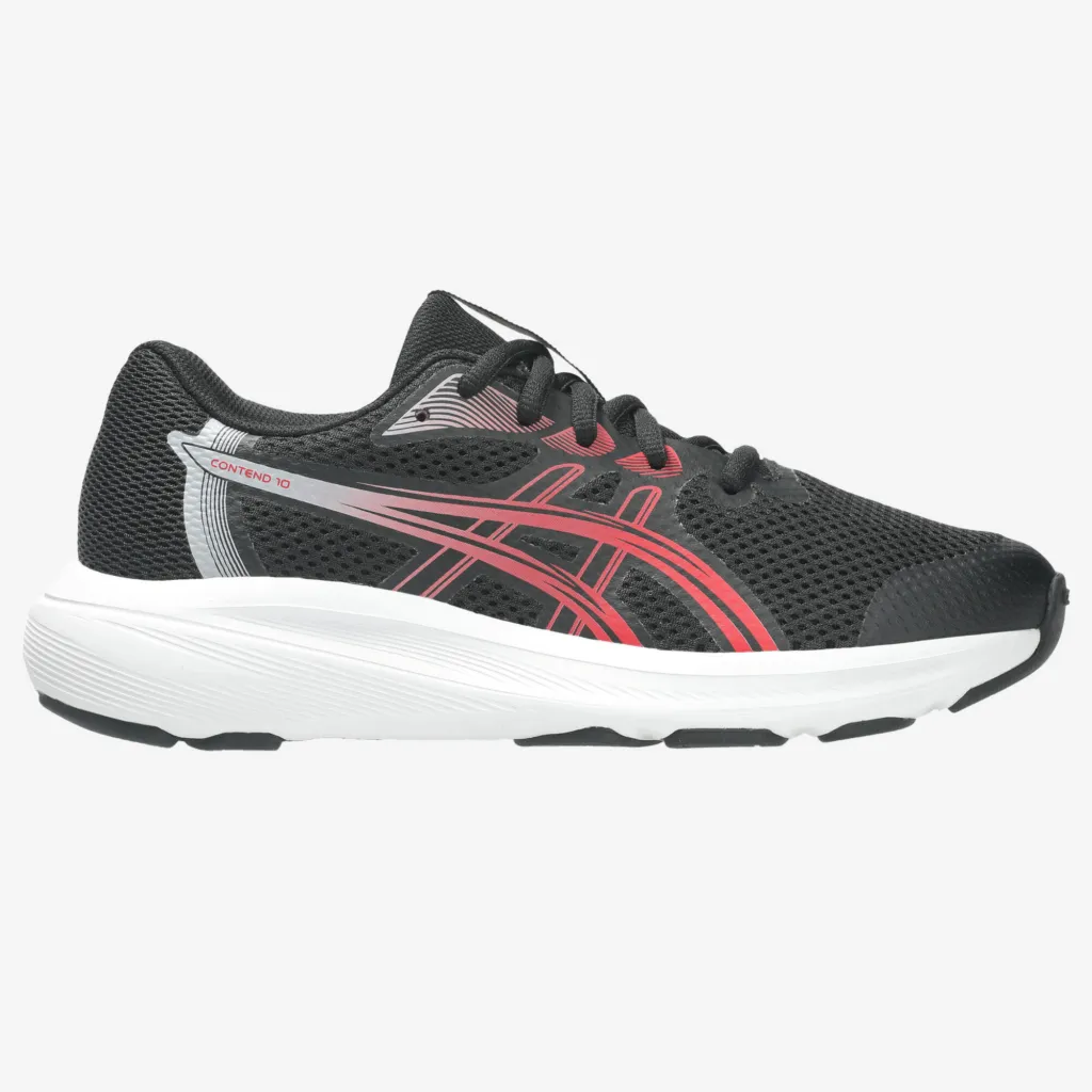 Asics Gel-Contend 10 GS negro y rojo