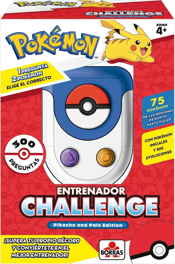 Borras Pokémon Entrenador Challenge