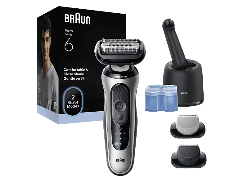 Braun Series 6 62-S7650cc plata