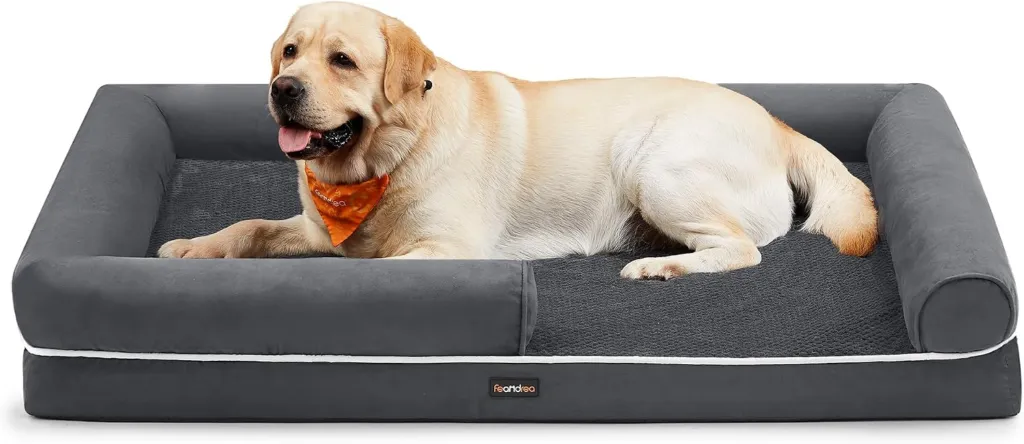Feandrea cama ortopédica para perros 135 x 107 x 25 cm