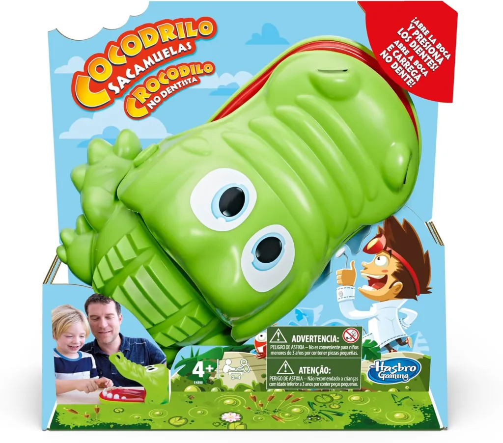 Hasbro Gaming Cocodrilo Sacamuelas (Crocodile Dentist)
